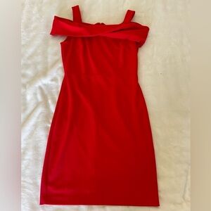 Belle Badgley Mischka Red Dress